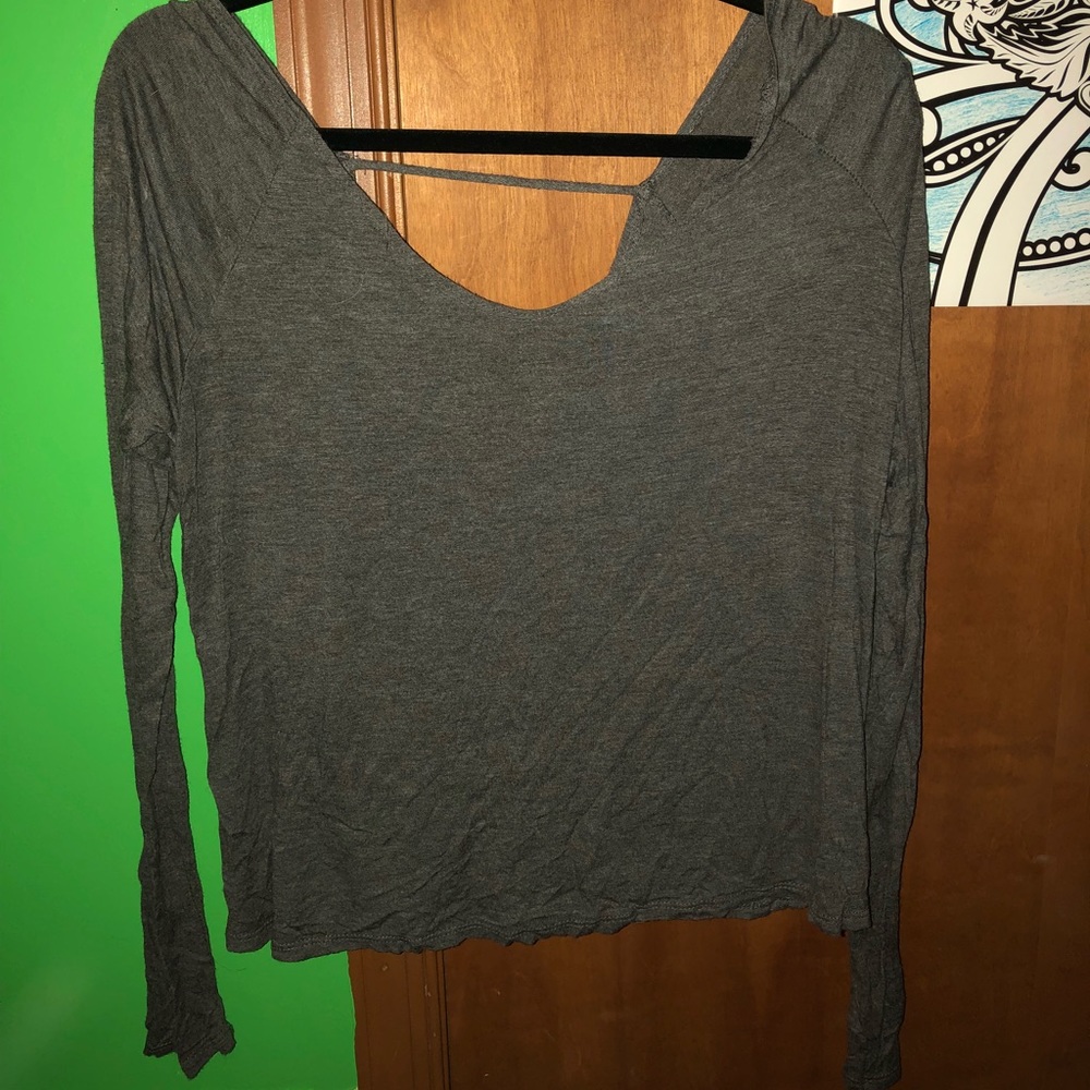 Grey Fashion Nova Top
